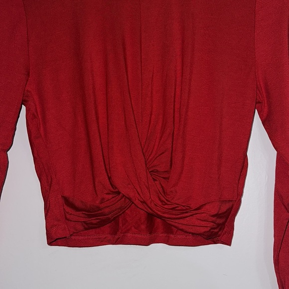 H&M WOMEN’S LONG SLEEVE CROP TOP - Picture 3 of 6